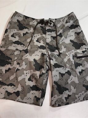 Simms Shorts Men's M Camo Board Cargo Swim